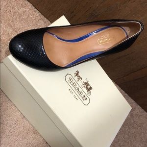 Coach high heels